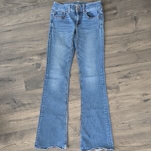 American Eagle Outfitters Light Blue Flare Jeans
